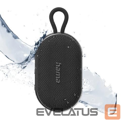 Juhtmevabad kõlarid Hama Buddy 3.0 Bluetooth® Loudspeaker, Waterproof IPX7, 6 W Black