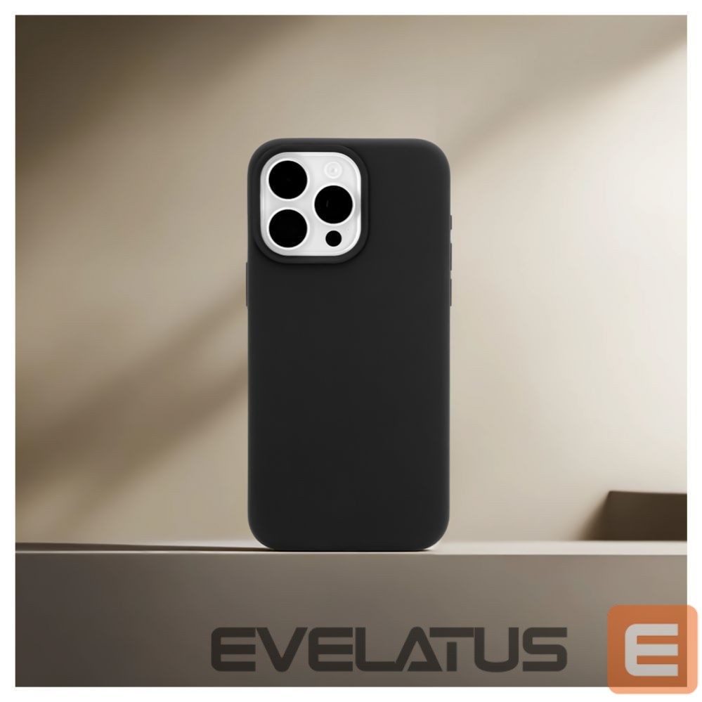 Tagakaaned Evelatus Apple iPhone 13 Pro Premium Magsafe Soft Touch Silicone Case Black