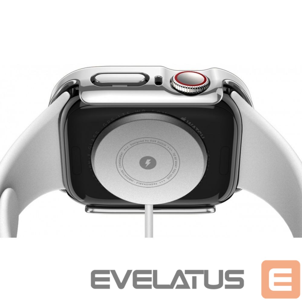 Ekraani kaitse Dux Ducis Hamo Apple Watch Series 7/8/9 Case (PC) 45MM Silver