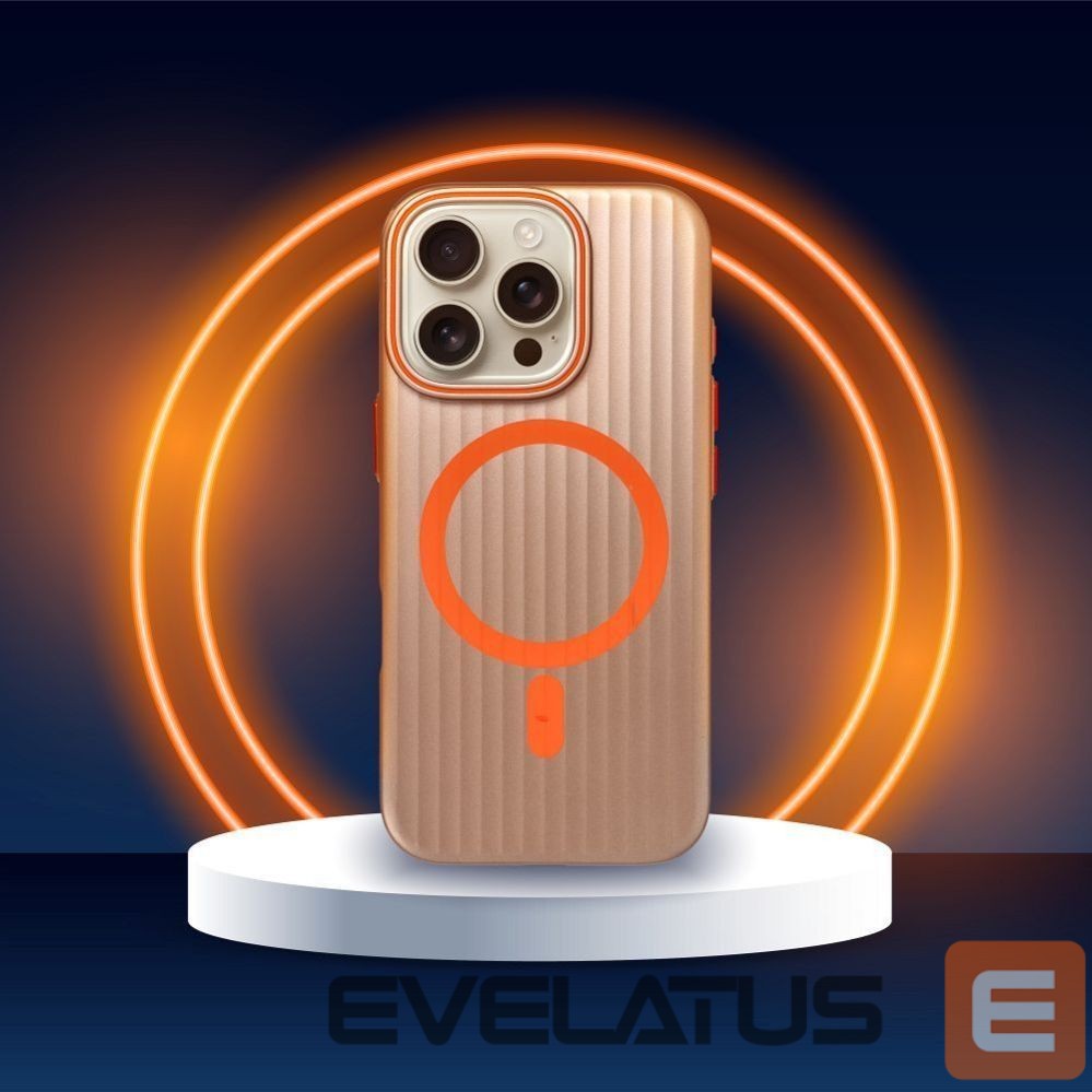 Tagakaaned OEM - Case for iPhone 15 PRO MAX Simply compatible with MagSafe titanium desert