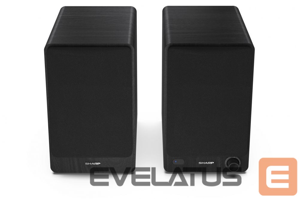 Arvutikõlarid Sharp CP-SS30 Bookshelf Speakers, Black