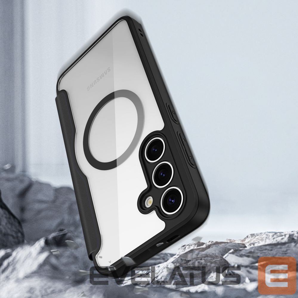Tagakaaned Dux Ducis Dux Ducis Skin X Pro case for Samsung Galaxy S25+ with MagSafe and wallet - black