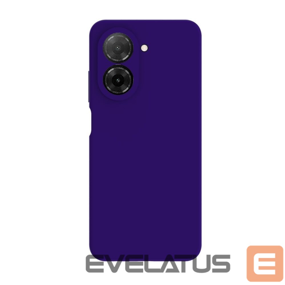Tagakaaned Evelatus Xiaomi Redmi A5 4G (173.45 x 79.35 x 8.4) Premium Soft Touch Silicone Case Deep Purple