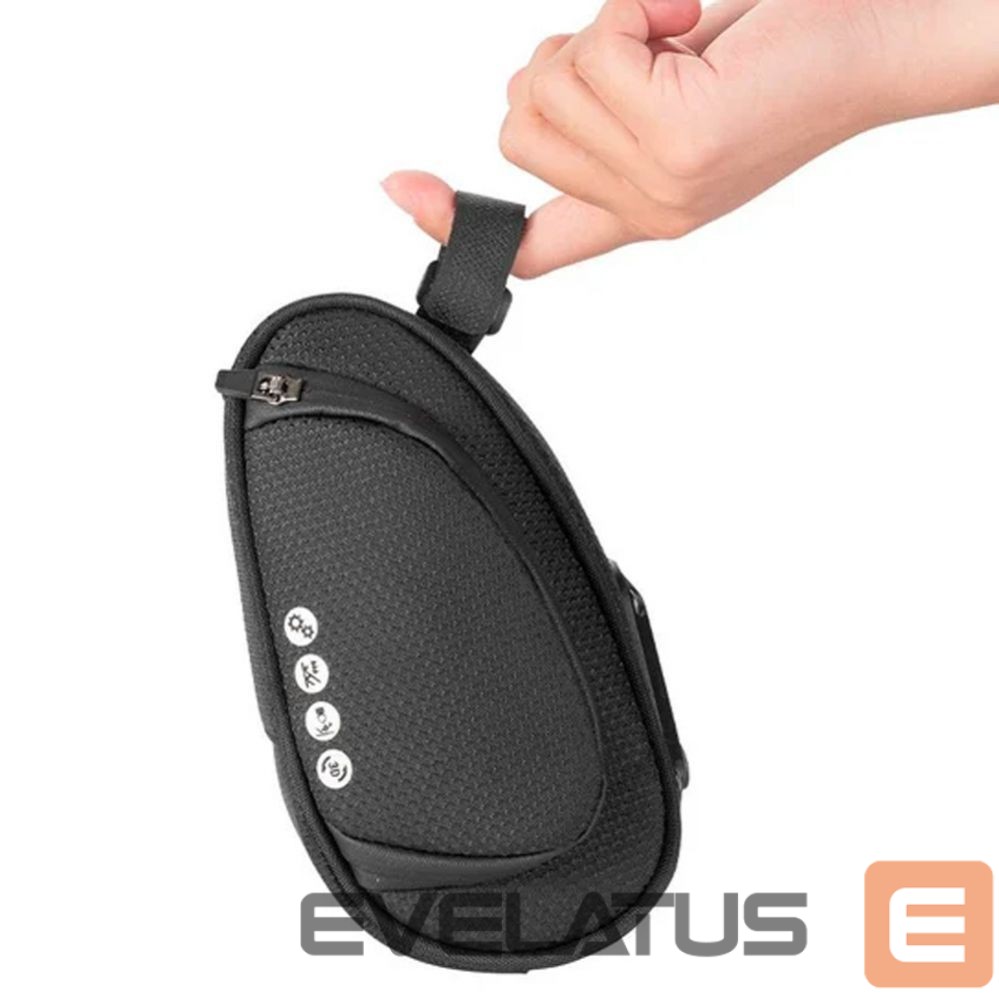 Jalgratta tarvik Rockbros Rockbros C40 bicycle bag under the saddle - black