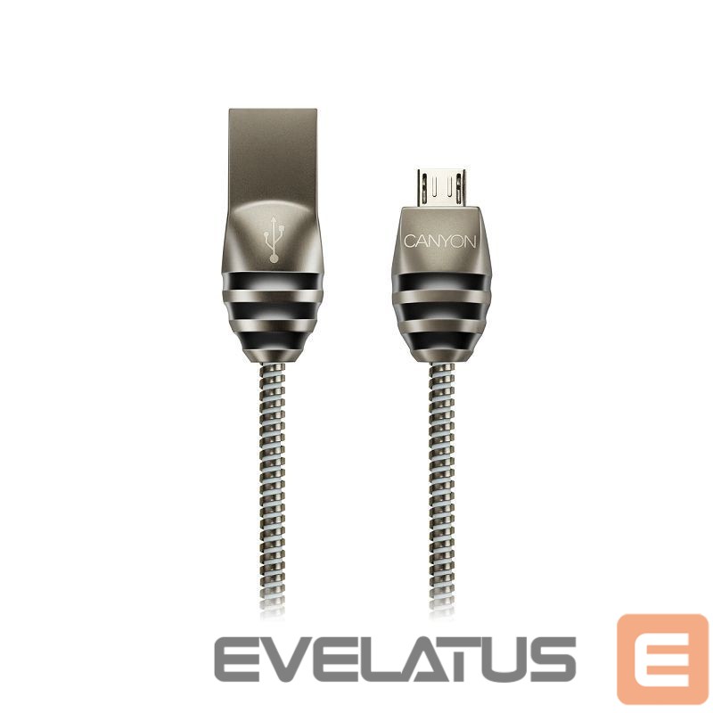 Kaabel Canyon UM-5 Micro USB 2.0 standard cable Dark Gray