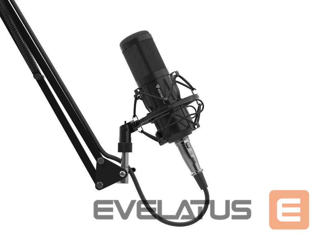 Muu arvutitarvik Genesis Gaming Microphone Radium 300 Black, Wired