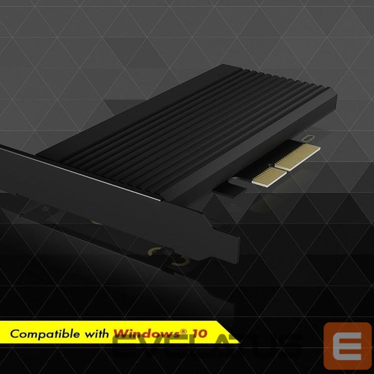 Üleminek Raidsonic Converter for 1x HDD/SSD for PCIe x4 slot IB-PCI208-HS Black