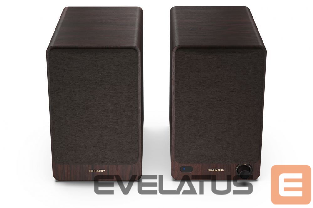 Arvutikõlarid Sharp CP-SS30 Bookshelf Speakers, Brown