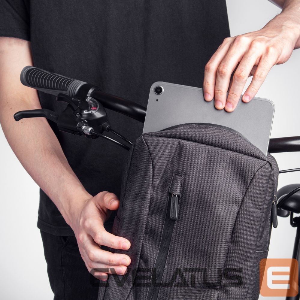 Jalgratta tarvik Wozinsky Wozinsky WSB6GR Scooter Handlebar Sports Bag with Shoulder Strap 5L - Gray