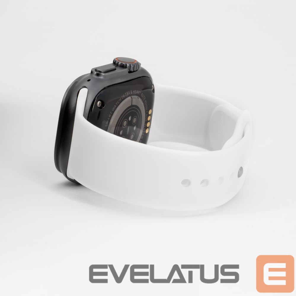 Rihm Connect Watch 38/40/41mm Silicone Loop Watch Strap (110mm S/M) White