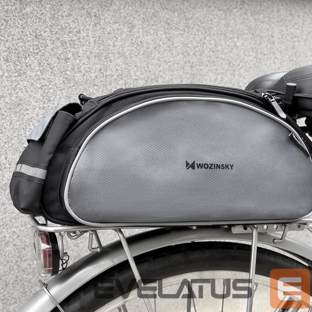 Jalgratta tarvik Wozinsky Wozinsky Bike Pannier Bag with Shoulder Strap 13L Black (WBB1BK)
