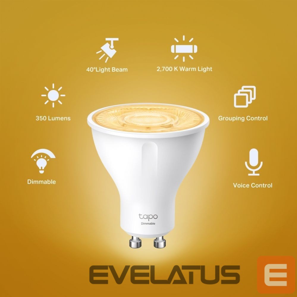 Nutikas seade TP-Link LIGHT BULB GU10 2.9W 350LM/TAPO L610