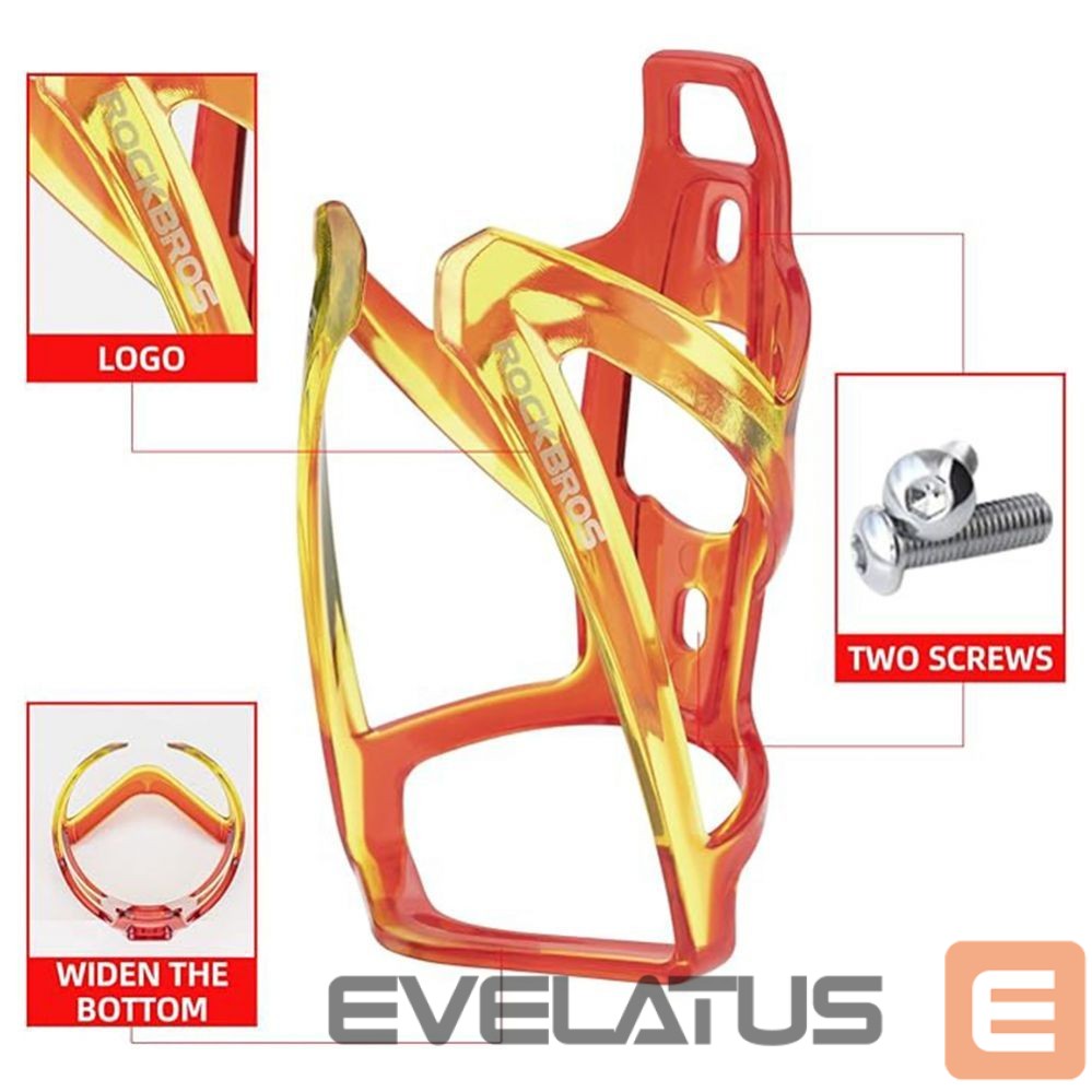 Jalgratta tarvik Rockbros Red || Yellow