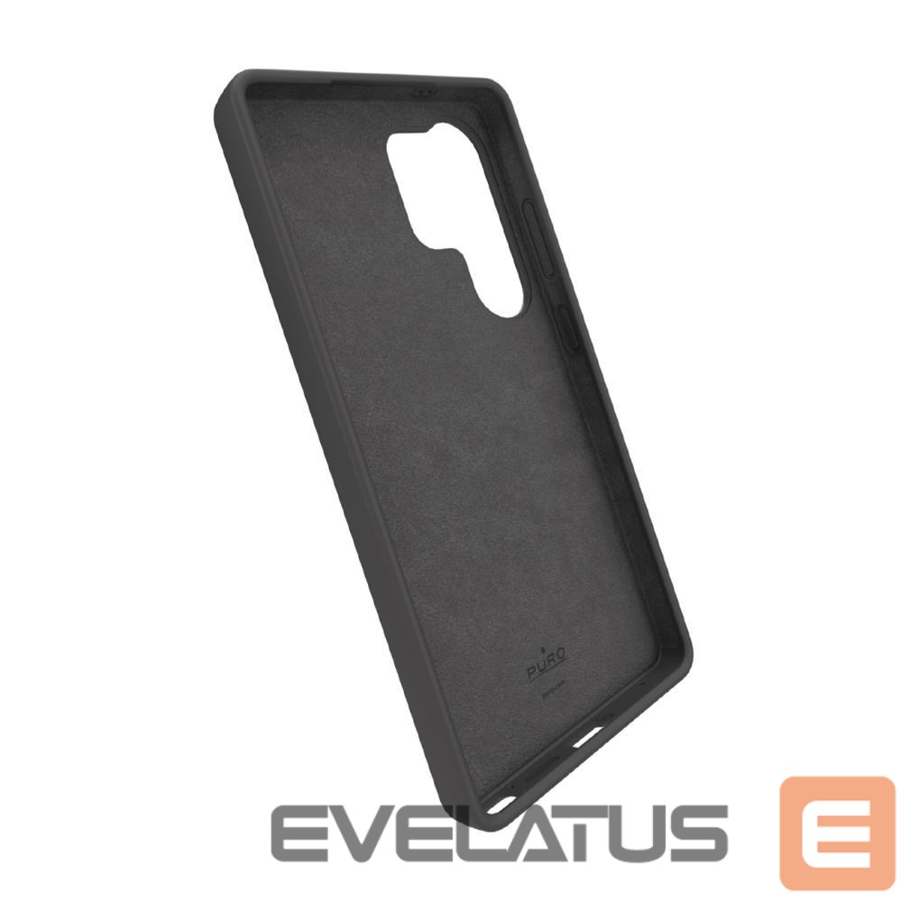 Tagakaaned Puro Puro Icon Silicone Case for Samsung Galaxy S25 Ultra - Black