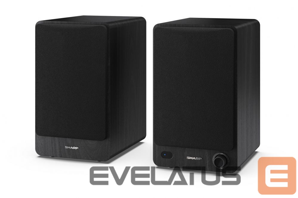 Arvutikõlarid Sharp CP-SS30 Bookshelf Speakers, Black
