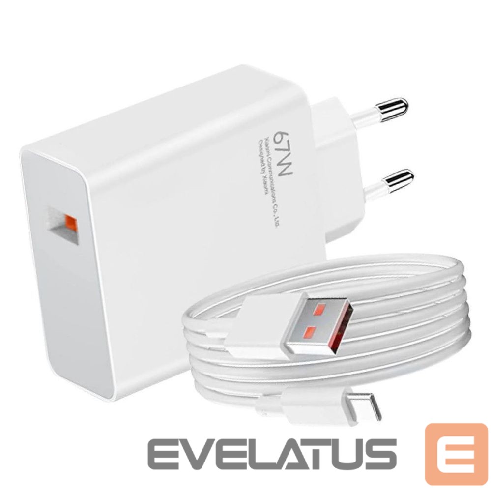 Adaptrid Xiaomi Tech-Protect MC01 UltraBoost Magnetic Charger USB-C Cable 120 cm - white