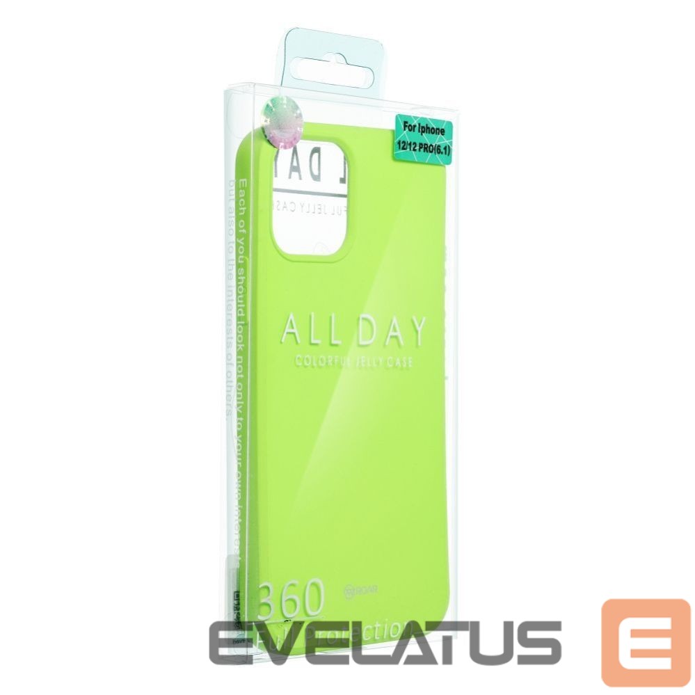 Tagakaaned Roar - ROAR case ALL DAY COLORFUL JELLY for SAMSUNG A16 5G lime