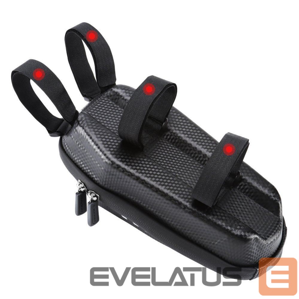 Jalgratta tarvik Wozinsky Wozinsky Waterproof Scooter Handlebar Bag 2L Black (WSB3BK)