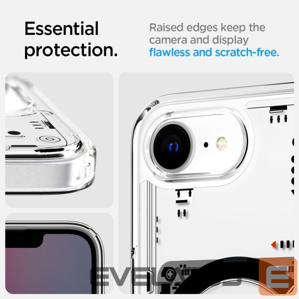 Tagakaaned Spigen Spigen Ultra Hybrid MagSafe Case for iPhone 16e Neo One - Clear