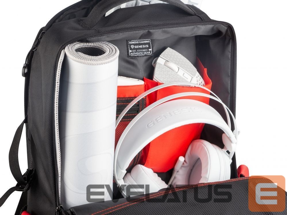 Sülearvuti kott Genesis Laptop Backpack Pallad 410 Shoulder strap