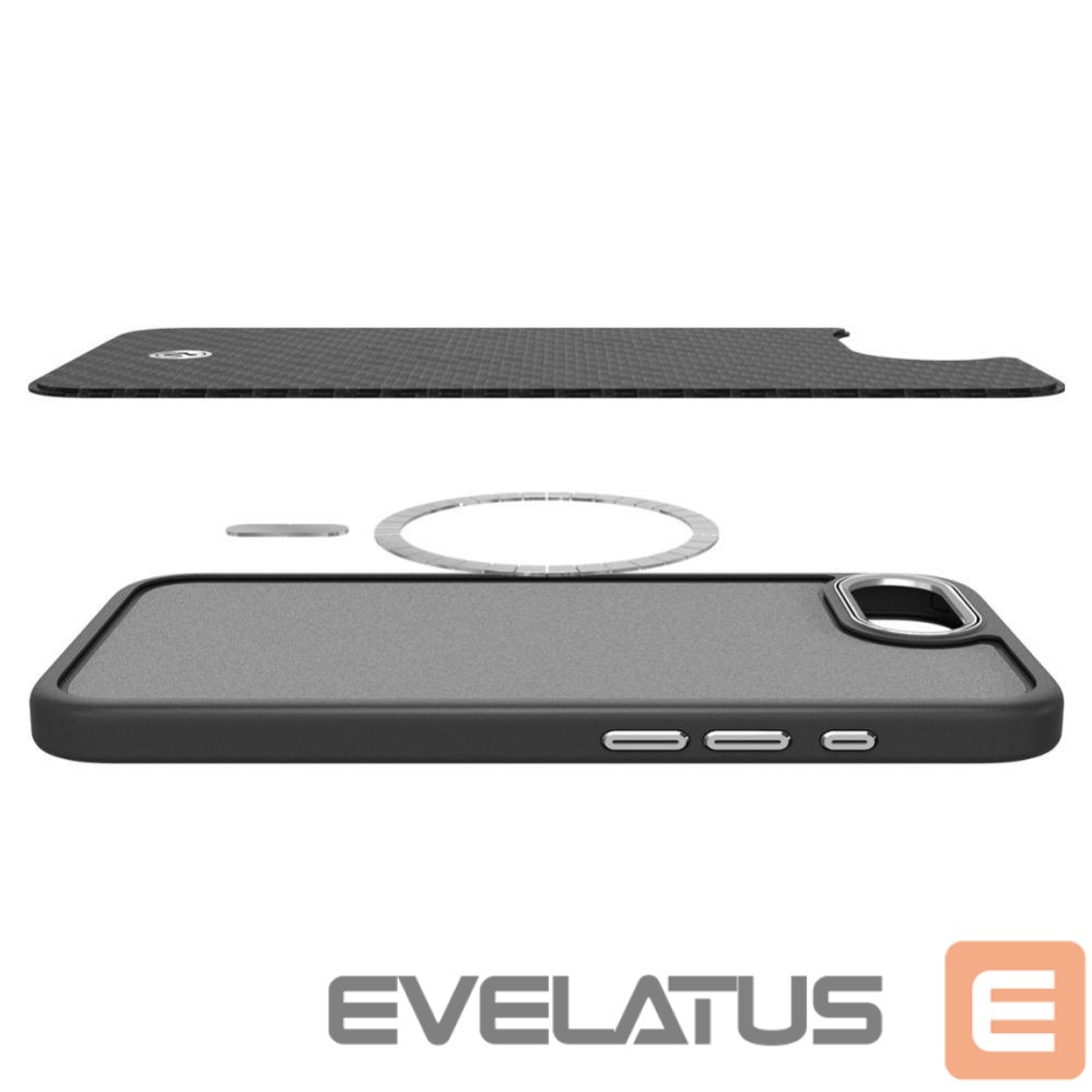 Tagakaaned Spigen Spigen Enzo Aramid MagSafe iPhone 16e Case - Black
