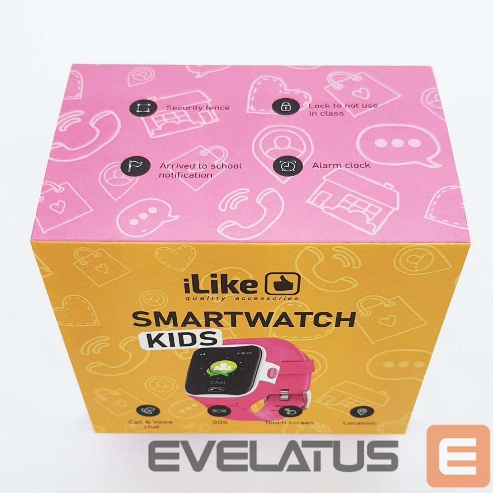 Nutikell iLike Kids GPS Watch IWH01PK Pink