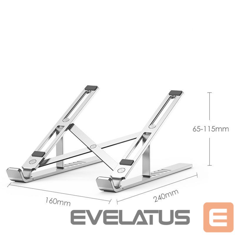 Muu arvutitarvik Tech-Protect Tech-Protect Alustand Universal Laptop Stand - Dark Gray