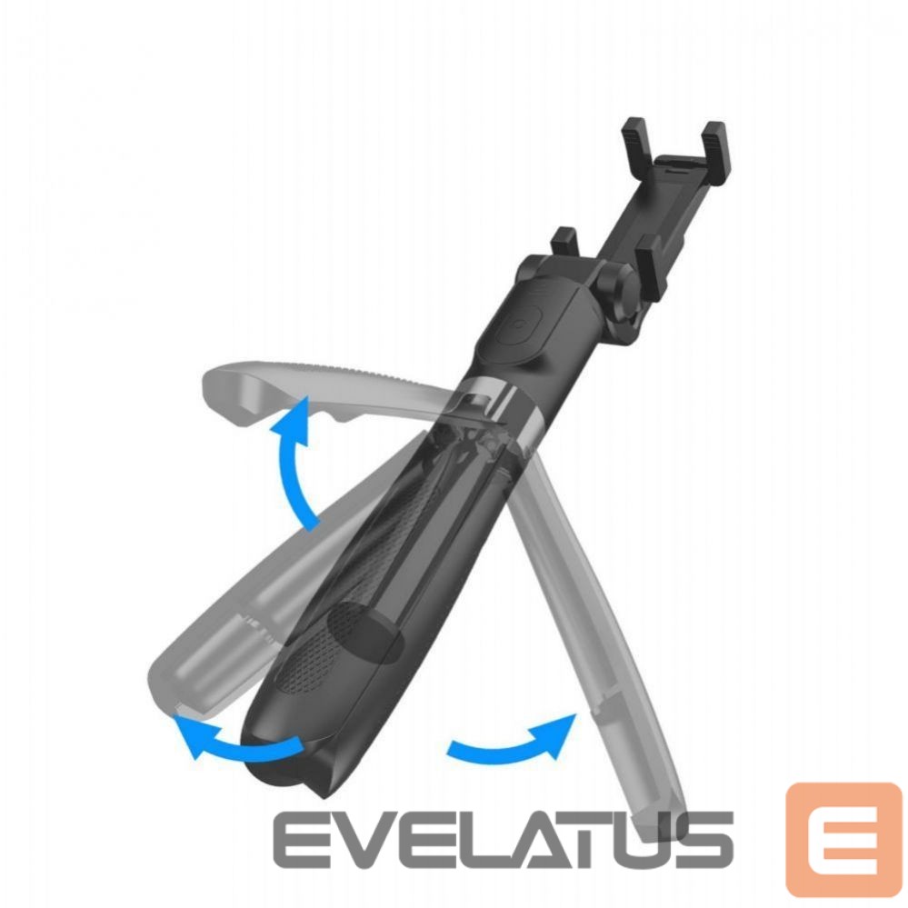 Kaameratarvik Tech-Protect Tech-Protect L01S Bluetooth Selfie Stick with Tripod up to 70cm - Black