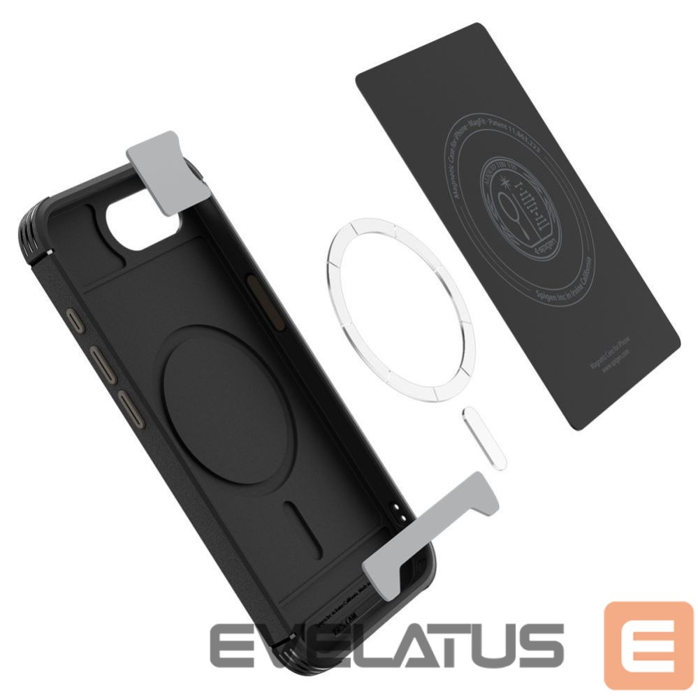 Tagakaaned Spigen Spigen Core Armor MagSafe iPhone 16e Case - Black