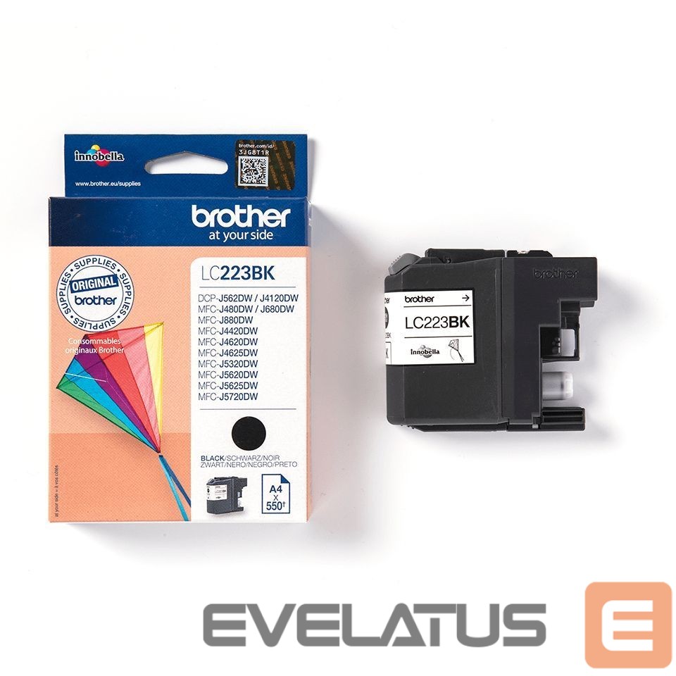 Tarvikud ja tarvikud Brother LC-223BK Ink Cartridge, Black