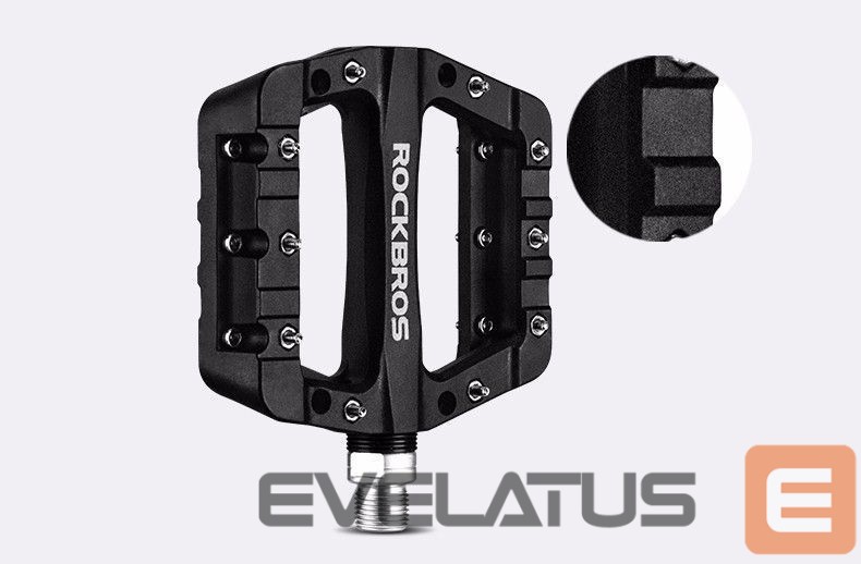 Jalgratta tarvik Rockbros Rockbros 2017-12CBK Nylon Bicycle Pedal Set - Black