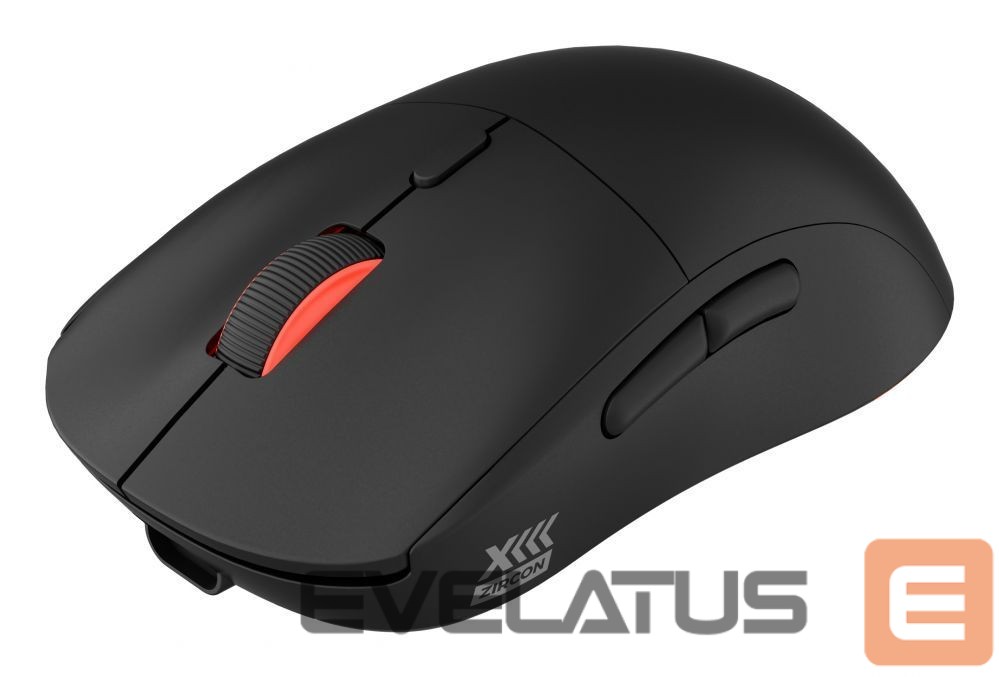 Arvutihiir Genesis Zircon XIII Custom | Wireless | Gaming Mouse | 2.4 GHz, USB | Black
