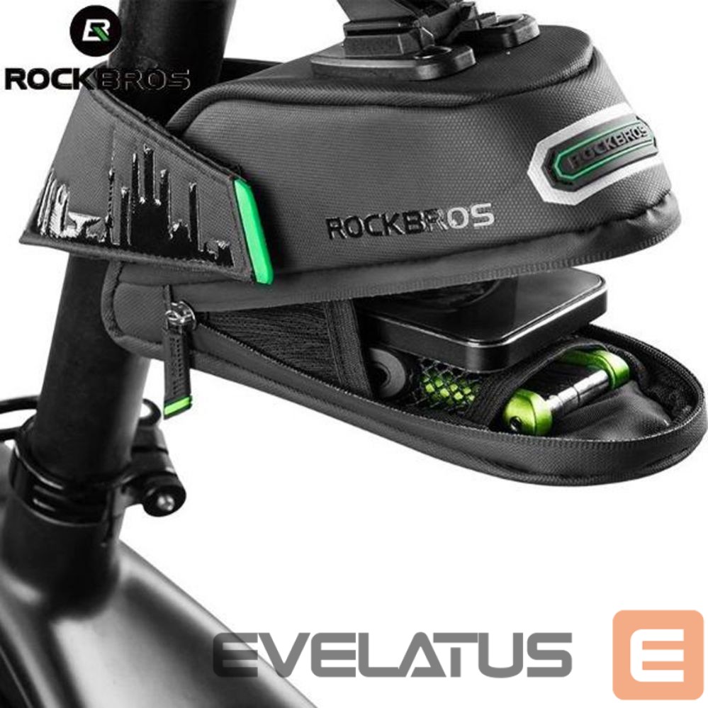 Jalgratta tarvik Rockbros Rockbros C27-1 bicycle bag under the saddle - black