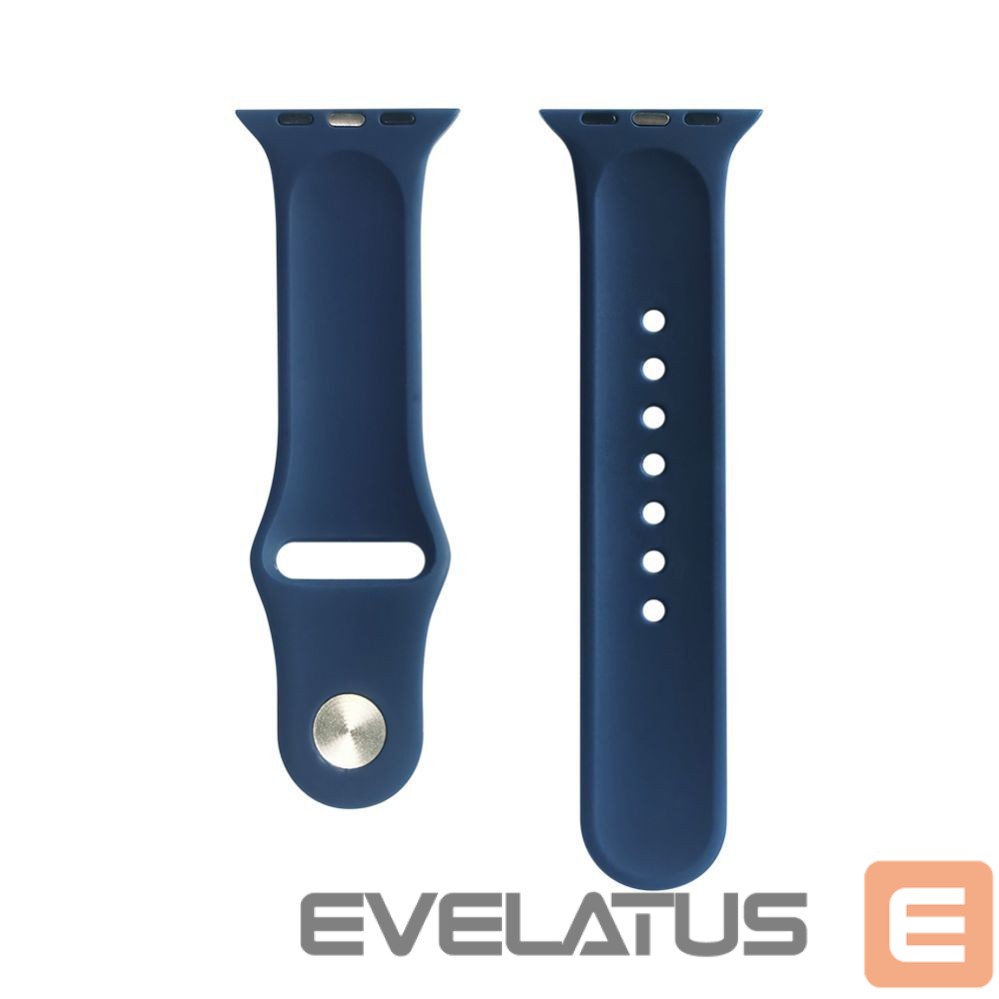 Rihm Evelatus Evelatus Watch 42/44/45mm Silicone Loop Watch Straps (140mm M/L) Blue