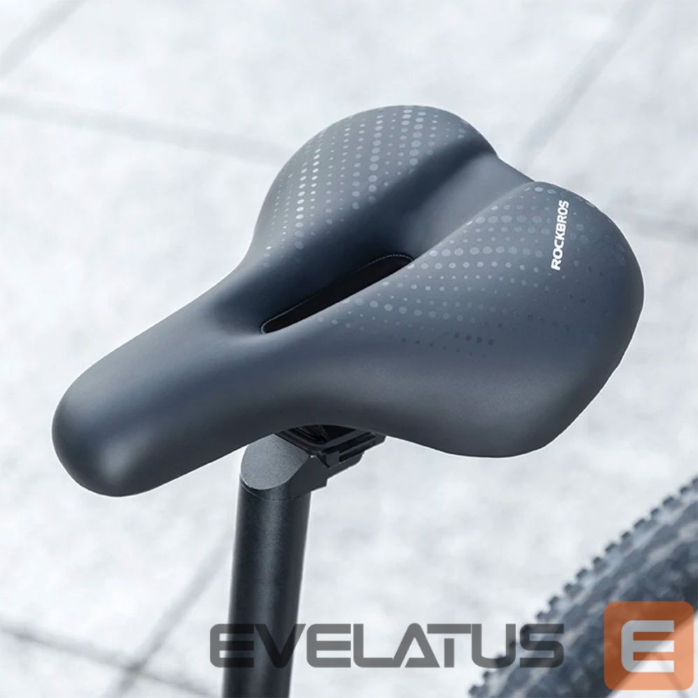Teine toode Rockbros Rockbros 38218916002 MTB bicycle saddle + lamp - black