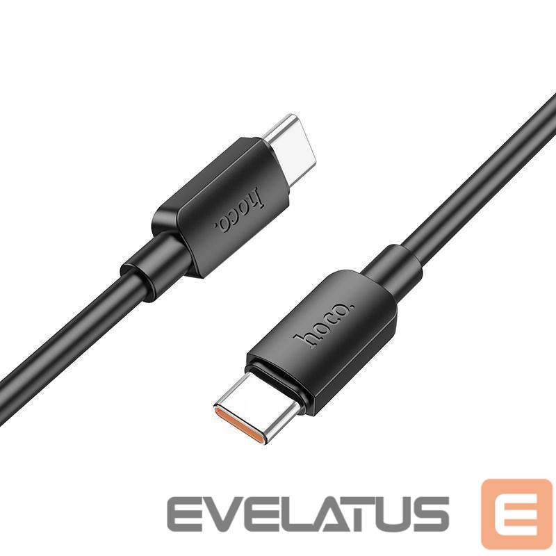 Kaabel Hoco Cable USB C to USB C Hoco PD 6A 100W 1 m X96 black
