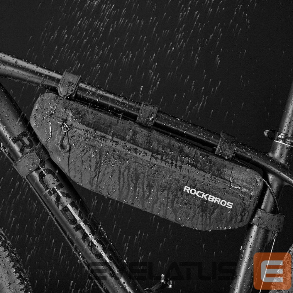Jalgratta tarvik Rockbros Rockbros AS-043 bicycle bag with Velcro 3l - black