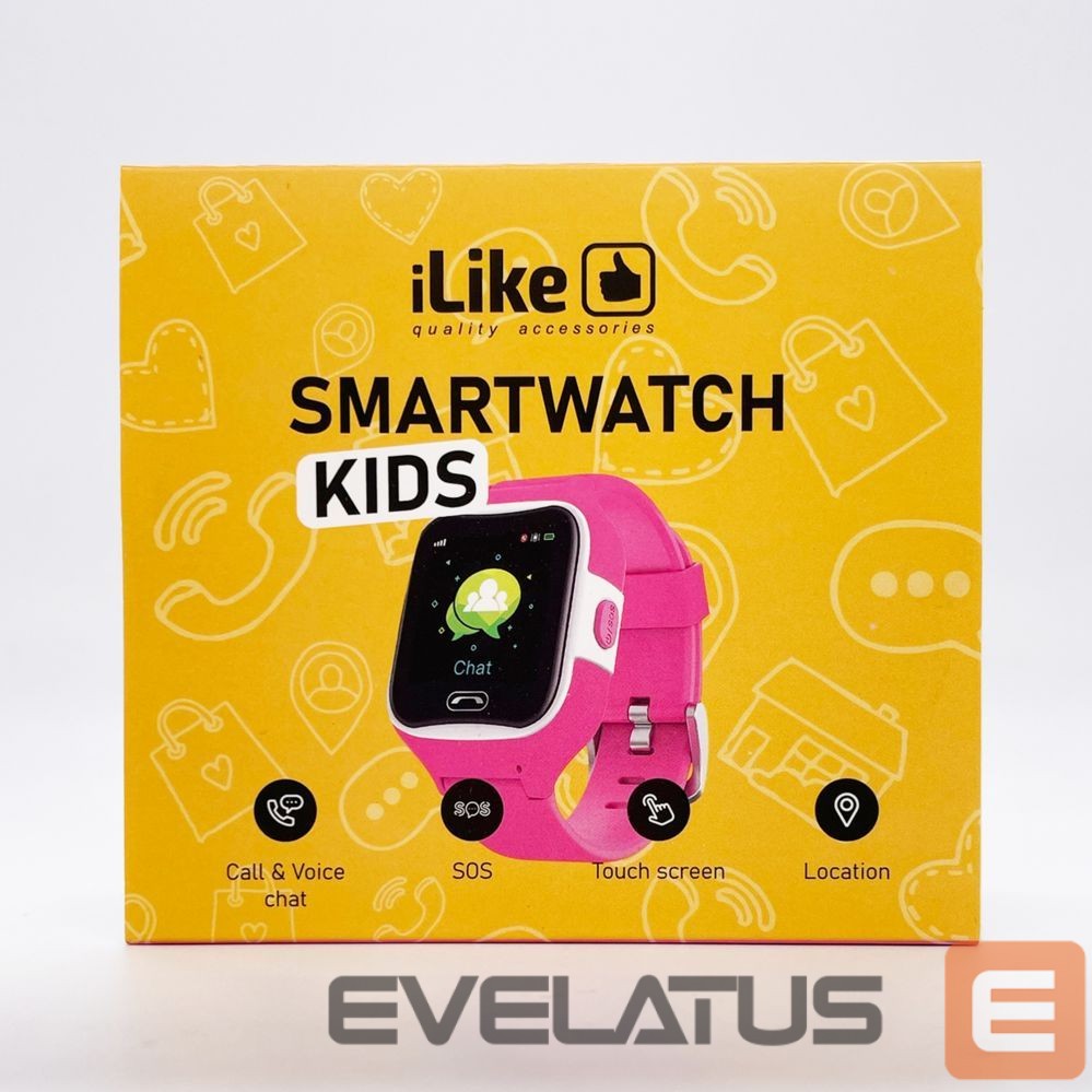 Nutikell iLike Kids GPS Watch IWH01PK Pink