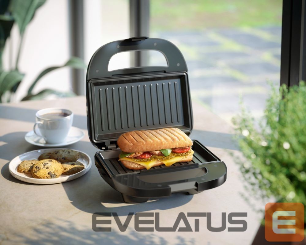 Röster Philips HD2330/90 Sandwich Maker, 750 W, Non-slip feet, Black