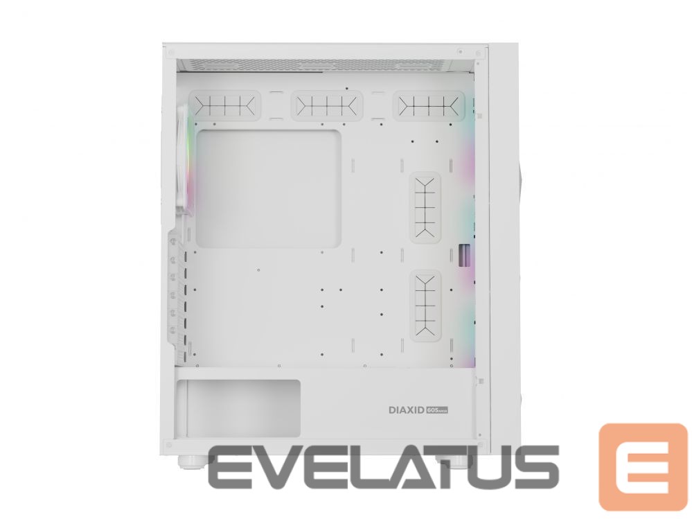 Arvuti komponendid Natec NATEC Genesis PC Case Diaxid 605 white