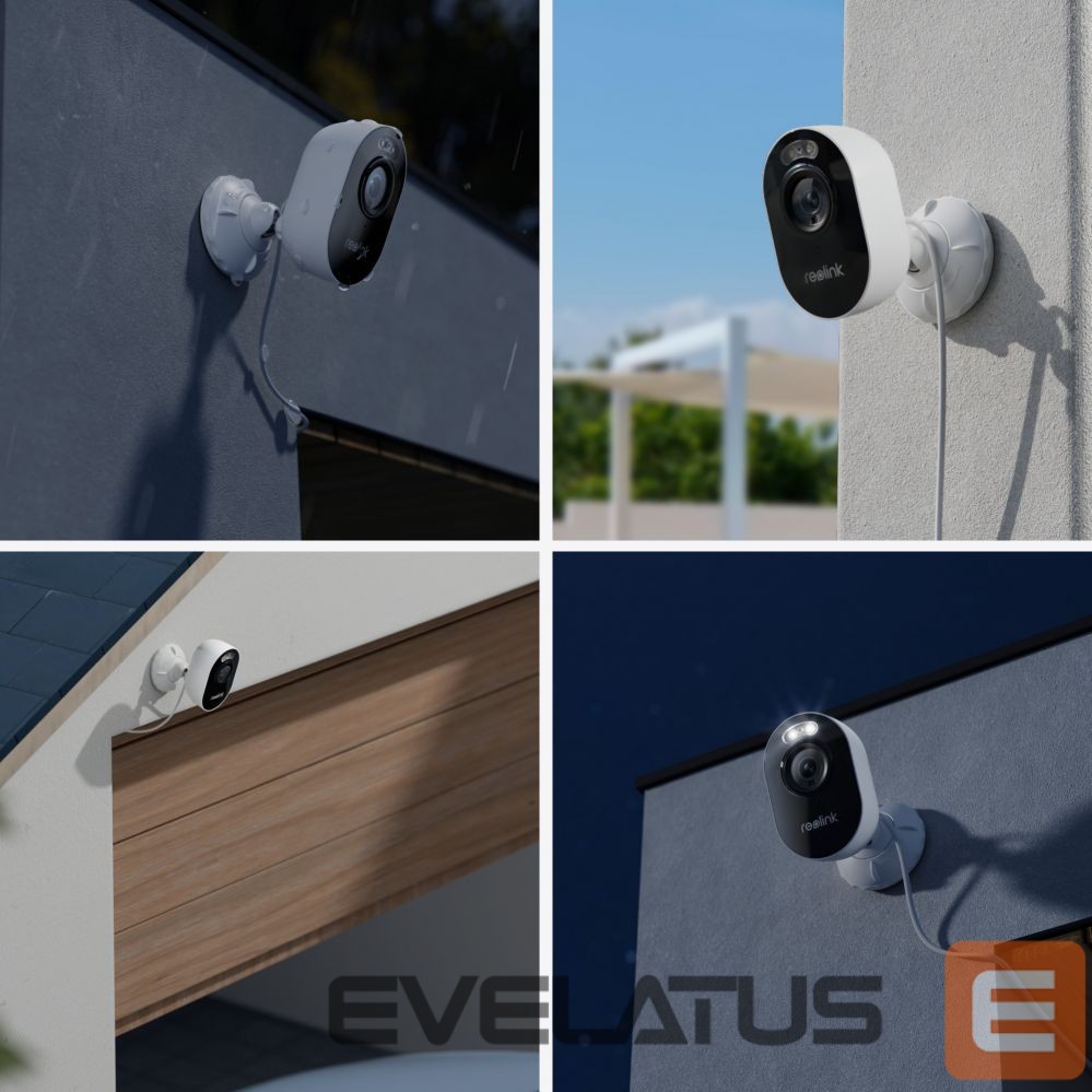 Veebikaamera Reolink Lumus Series E430 outdoor camera with light spotlight 4MP surveillance, White |