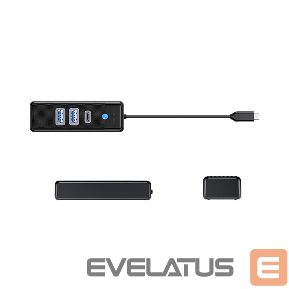Üleminek Orico Black \ 3 ports