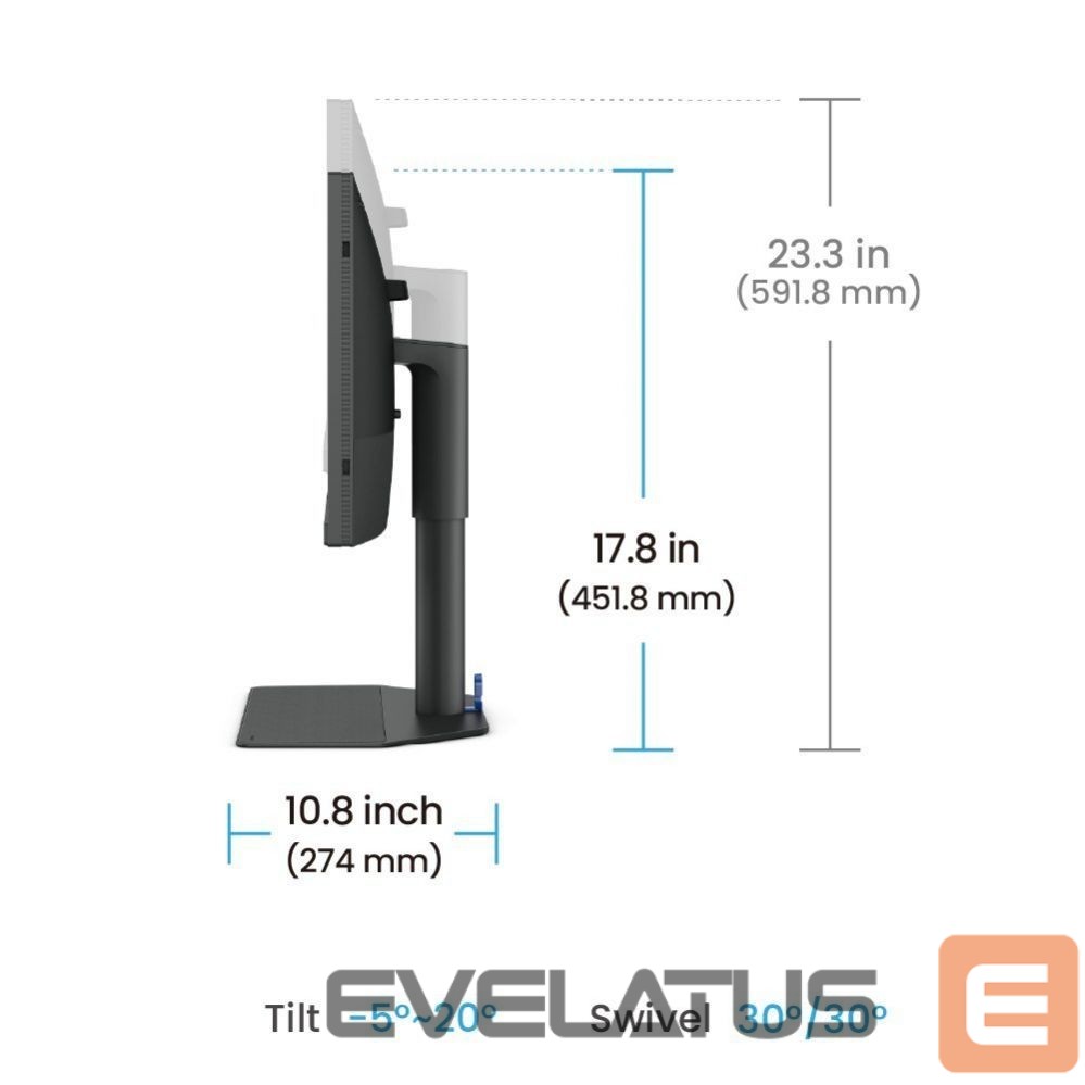 Monitorid Beno BENQ SW242Q 24.1inch 16:10 2560x1600 IPS