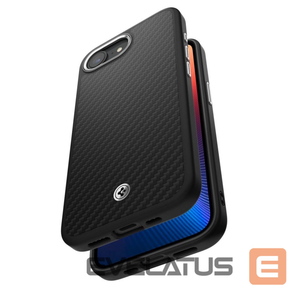 Tagakaaned Spigen Spigen Enzo Aramid MagSafe iPhone 16e Case - Black