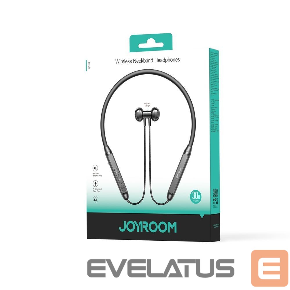 Kõrvaklapid Joyroom Joyroom JR-D8 Bluetooth Wireless Headphones with Headband - Black