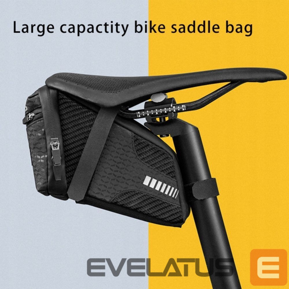 Jalgratta tarvik Rockbros Rockbros C29-BK waterproof bicycle bag under the saddle - black