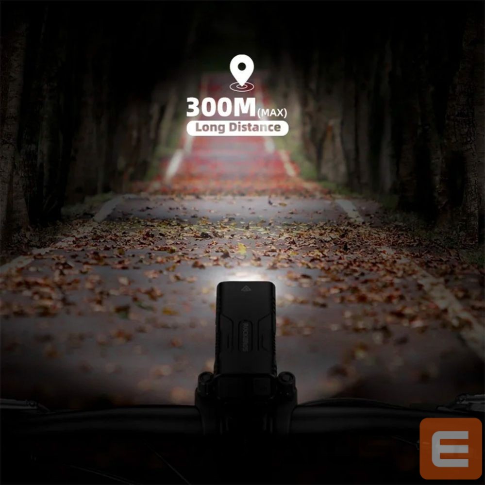 Jalgratta tarvik Rockbros Rockbros 24310002001 bicycle light 850 lm with powerbank function + USB-C - USB-A cable - black