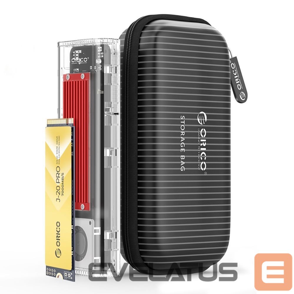 Muu arvutitarvik Orico Orico TCM2-C3 M.2 NVME to USB-C 10Gb/s Disk Drive - Red
