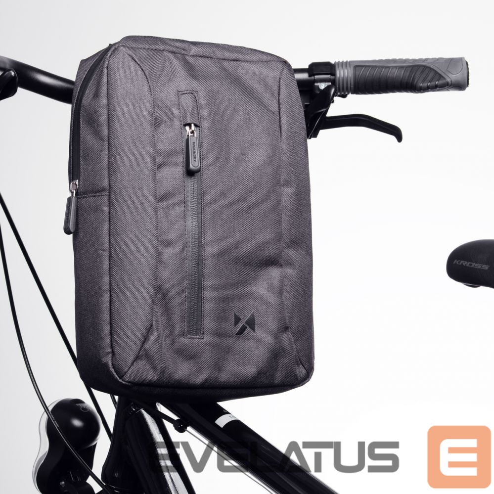 Jalgratta tarvik Wozinsky Wozinsky WSB6GR Scooter Handlebar Sports Bag with Shoulder Strap 5L - Gray