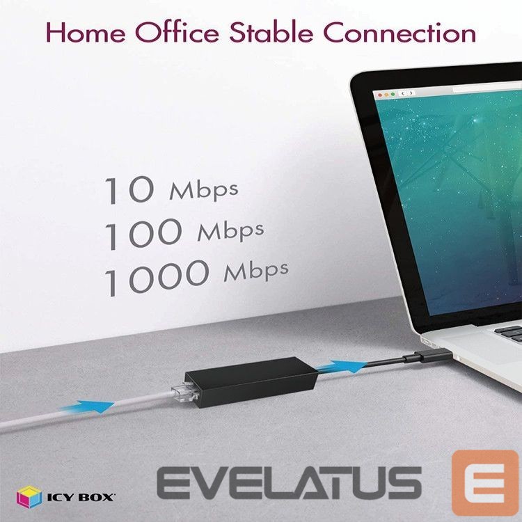 Ruuterid Raidsonic USB 3.0 (A-Type) to Gigabit Ethernet Adapter IB-AC501a